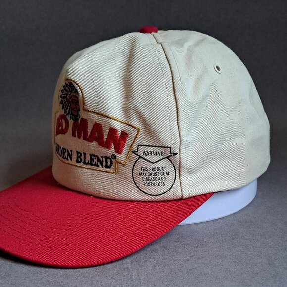 VINTAGE Red Man Golden Blend USED Hat (Snapback, Tobacco, Made in USA) PM - Picture 2 of 10